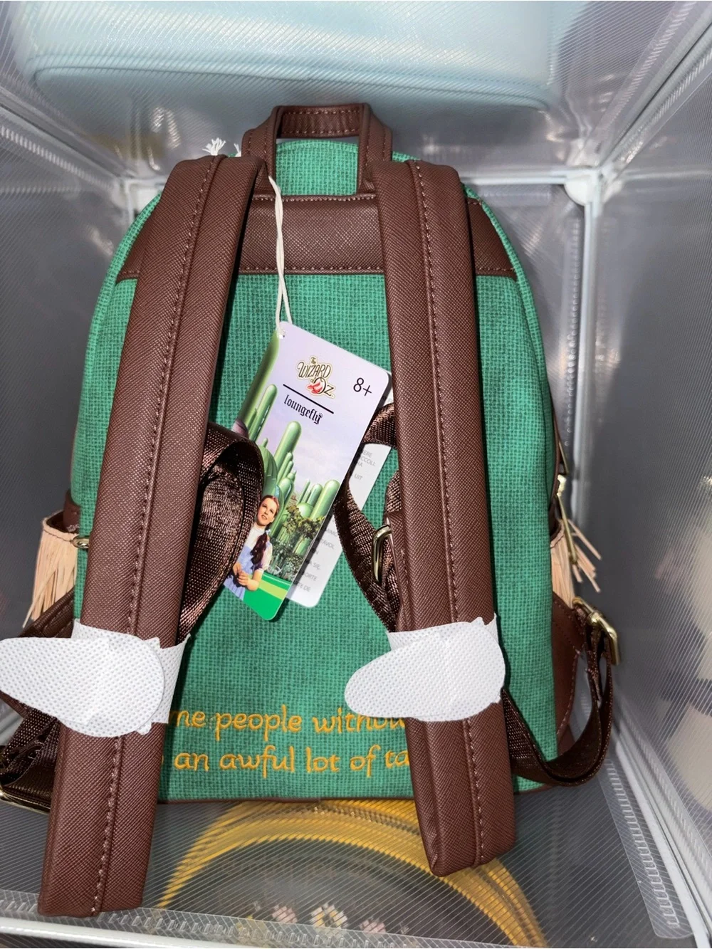 Loungefly NWT Wizard of Oz Scarecrow Backpack